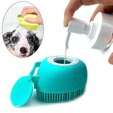 BichoClean Escova de Banho para Pet de Silicone - Conforto e Higiene para Cães e Gatos